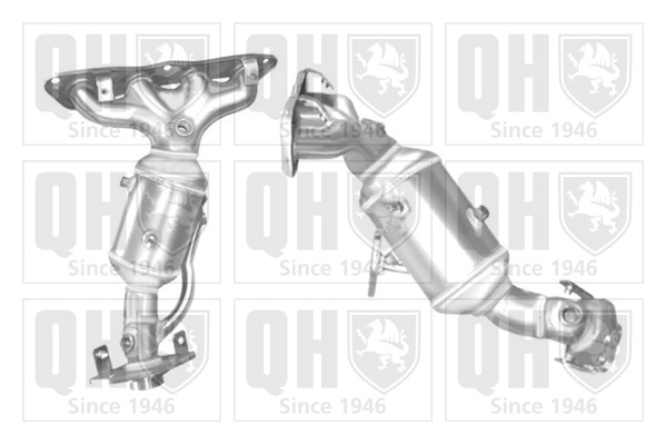 QUINTON HAZELL QCAT92089H Approved Καταλύτης for TOYOTA