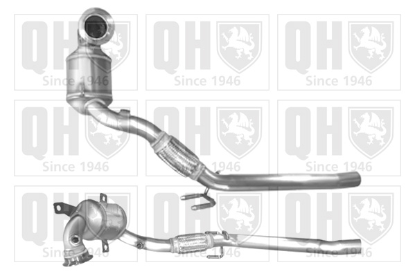 QUINTON HAZELL QCAT92472H Approved Καταλύτης for SEAT VW