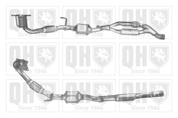 QUINTON HAZELL QCAT92586H Approved Καταλύτης for AUDI
