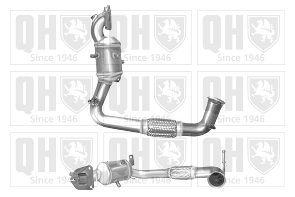 QUINTON HAZELL QCAT92588H Approved Καταλύτης for FORD