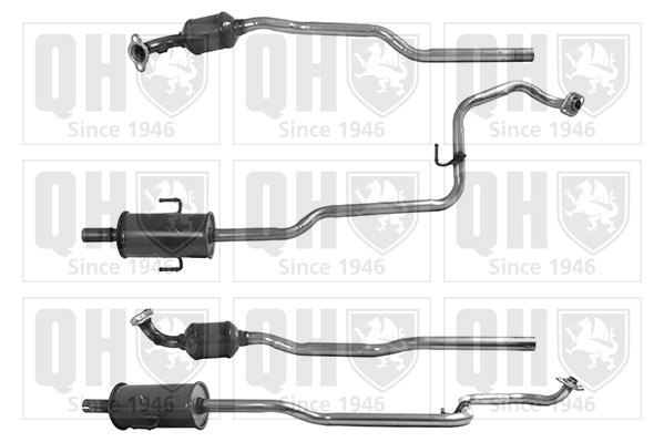 QUINTON HAZELL QCAT92625H Approved Καταλύτης for TOYOTA