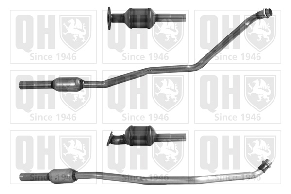 QUINTON HAZELL QCAT92782H Approved Καταλύτης for KIA