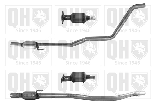 QUINTON HAZELL QCAT92811H Approved Καταλύτης for HYUNDAI