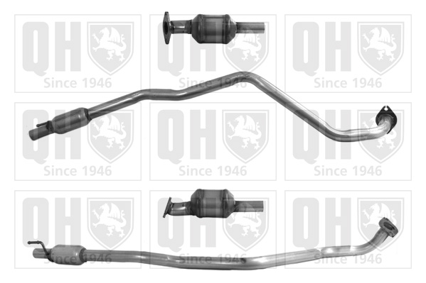 QUINTON HAZELL QCAT92815H Approved Καταλύτης for KIA