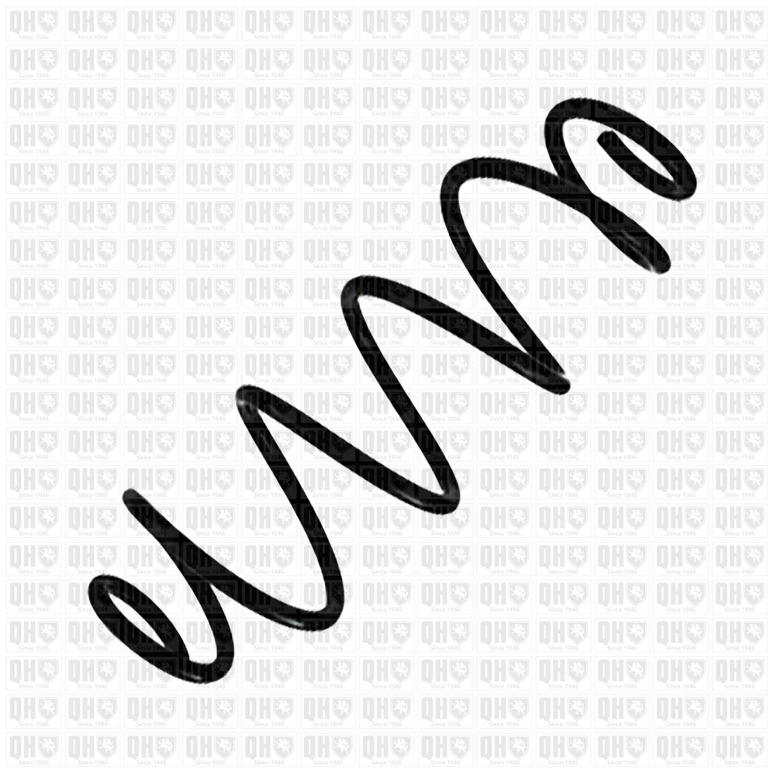 QUINTON HAZELL QCS9715 Suspension Spring Rear Axle for OPEL VAUXHALL