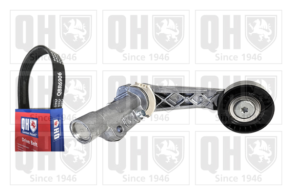 QUINTON HAZELL QDK176 Σετ ιμάντων poly-V for CITROËN DS DS (CAPSA) MINI PEUGEOT