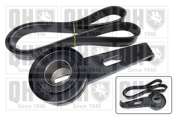 QUINTON HAZELL QDK19 Σετ ιμάντων poly-V for CITROËN FIAT PEUGEOT