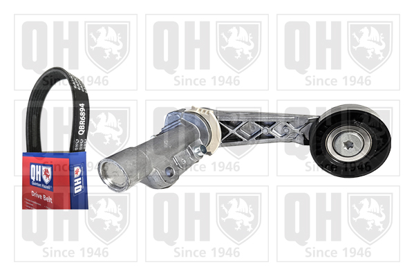 QUINTON HAZELL QDK209 Σετ ιμάντων poly-V for CITROËN DS IRAN KHODRO OPEL PEUGEOT