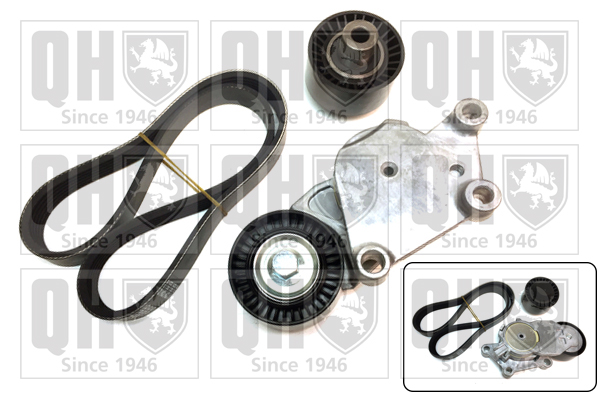 QUINTON HAZELL QDK69 Σετ ιμάντων poly-V for CITROËN FORD MAZDA PEUGEOT TOYOTA VOLVO