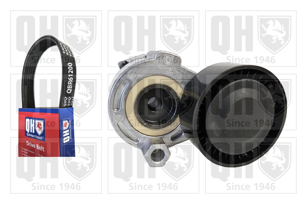 QUINTON HAZELL QDK89 Σετ ιμάντων poly-V for DACIA NISSAN RENAULT