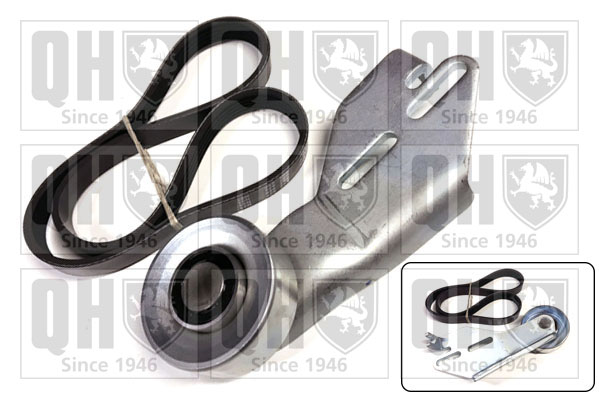 QUINTON HAZELL QDK9 Σετ ιμάντων poly-V for CITROËN NISSAN PEUGEOT ROVER