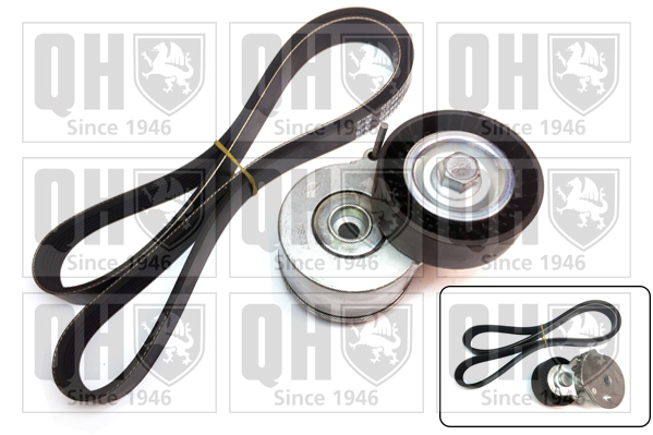 QUINTON HAZELL QDK90 Σετ ιμάντων poly-V for CITROËN FIAT LANCIA PEUGEOT