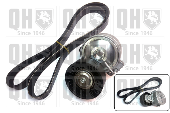 QUINTON HAZELL QDK91 Σετ ιμάντων poly-V for CITROËN FIAT FORD LANCIA PEUGEOT VOLVO