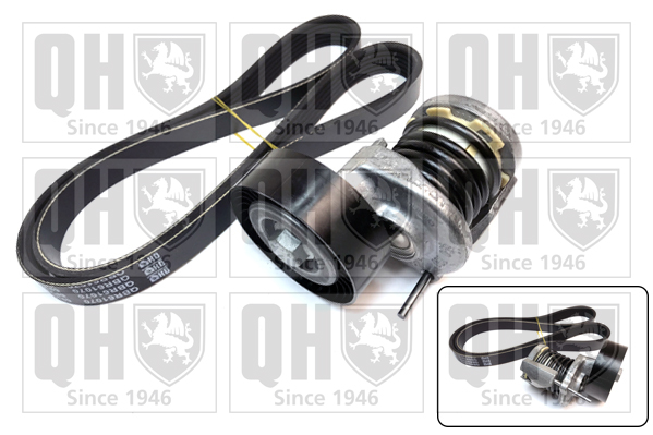 QUINTON HAZELL QDK94 Σετ ιμάντων poly-V for AUDI SEAT SKODA VW