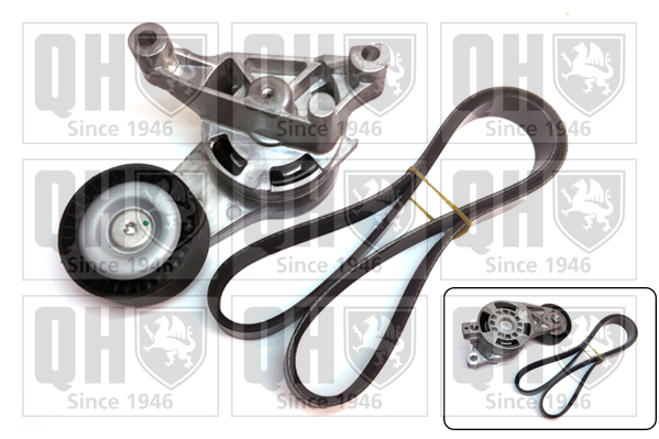 QUINTON HAZELL QDK96 Σετ ιμάντων poly-V for AUDI SEAT SKODA VW