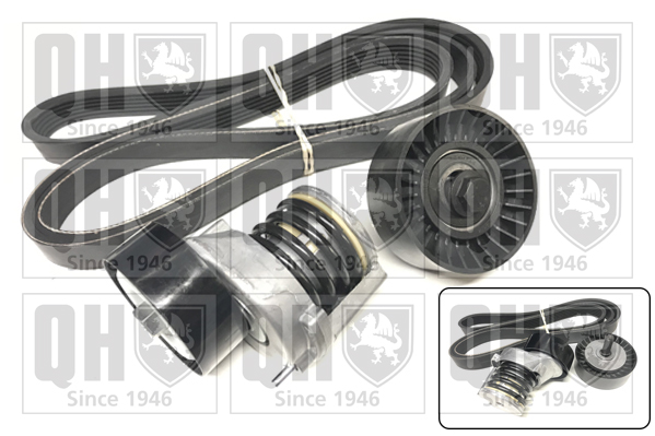 QUINTON HAZELL QDK98 Σετ ιμάντων poly-V for AUDI SEAT SKODA VW