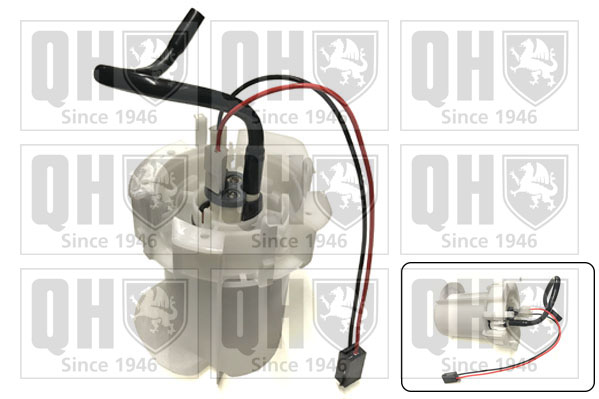QUINTON HAZELL QFP819 Προστατ. δοχείο, αντλία καυσίμων for OPEL