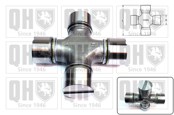 Universal Joint, differential pinion gear