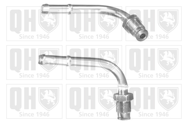 QUINTON HAZELL QPPI11177B Σωλήνας πίεσης, αισθητήρας πίεσης (φίλτρο σωματιδίων/κάπνας) for RENAULT