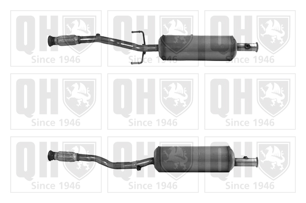 QUINTON HAZELL QSCR31030H SCR Catalytic Converter for CITROËN DS OPEL PEUGEOT VAUXHALL
