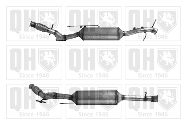 QUINTON HAZELL QSCR31037H SCR Catalytic Converter for CITROËN OPEL PEUGEOT TOYOTA VAUXHALL