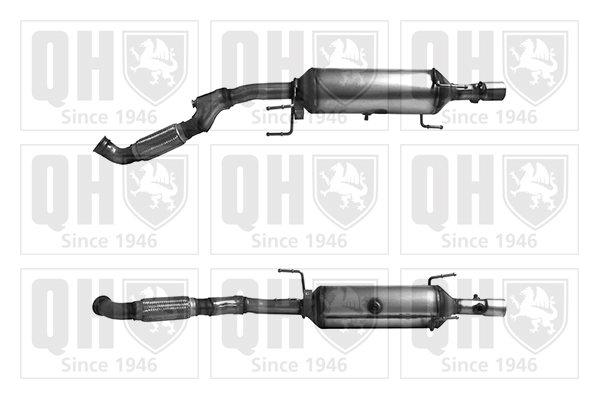 QUINTON HAZELL QSCR31038H SCR Catalytic Converter for CITROËN PEUGEOT