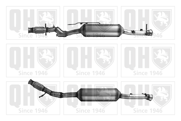 QUINTON HAZELL QSCR31040H SCR Catalytic Converter for CITROËN PEUGEOT