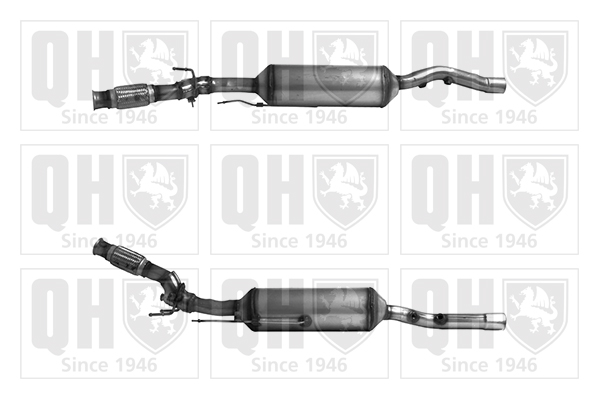 QUINTON HAZELL QSCR31041H SCR Catalytic Converter for CITROËN PEUGEOT