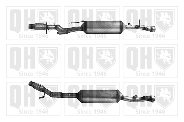 QUINTON HAZELL QSCR31129H SCR Catalytic Converter for CITROËN DS OPEL PEUGEOT VAUXHALL
