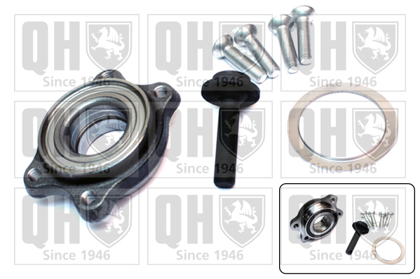 QUINTON HAZELL QWB1494 Σετ ρουλεμάν τροχών for AUDI VW
