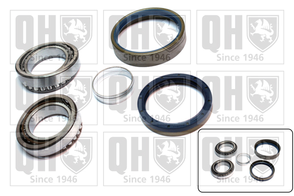 QUINTON HAZELL QWB259 Σετ ρουλεμάν τροχών for MERCEDES-BENZ