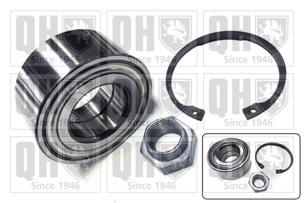 QUINTON HAZELL QWB487 Σετ ρουλεμάν τροχών for CITROËN PEUGEOT