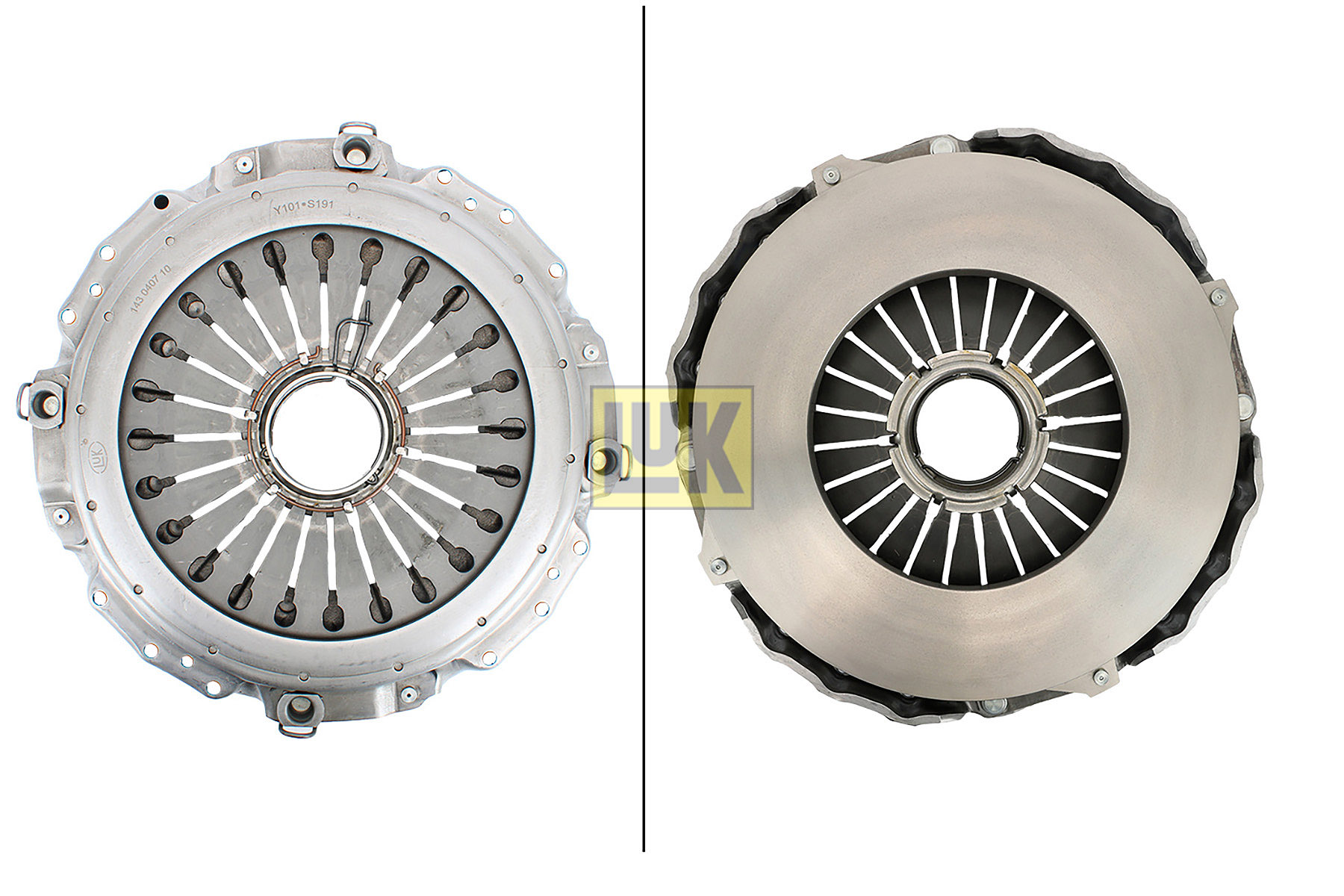 LuK 143 0407 10 Kupplungsdruckplatte