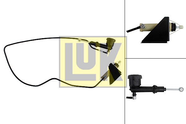 LuK 513 0027 10 Kit cilindro trasmettitore/secondario, Frizione-Kit cilindro trasmettitore/secondario, Frizione-Ricambi Euro