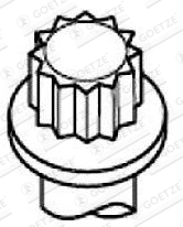 GOETZE 22-01299B Σετ βίδες κυλινδροκεφαλής for MINI SUBARU TOYOTA
