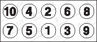 GOETZE 22-33040B Sada skrutiek hlavy valcov