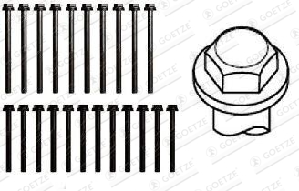 GOETZE 22-51004B Sada skrutiek hlavy valcov