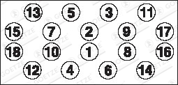 GOETZE 22-71014B Sada skrutiek hlavy valcov