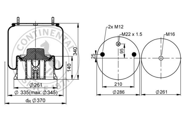 CONTITECH AIR SPRING 4810 N...