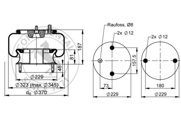 CONTITECH AIR SPRING 6703 N...