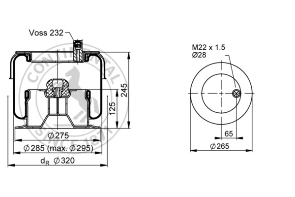 CONTITECH AIR SPRING SK...