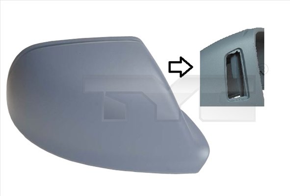 Cover, exterior mirror