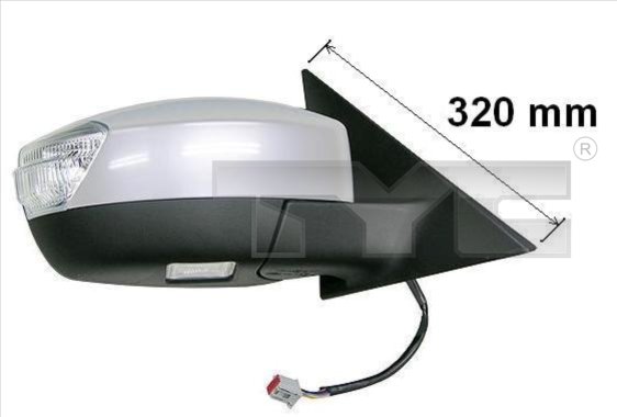 VAN WEZEL 5870802 * HAGUS * Ytterspeil