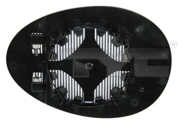 TYC 322-0006-1 Spiegelglas, Außenspiegel