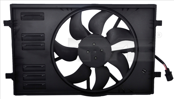 TYC 837-0058 Lüfter, Motorkühlung