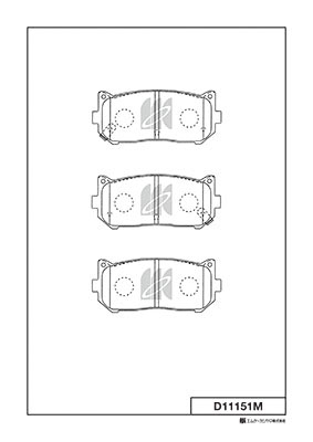 MINGTAI MP3366 ΔΙΣΚΟΦΡΕΝΑ KIA R CARNES 1,6-2.0 1999-06