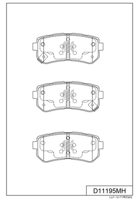 MINGTAI MP3706 ΔΙΣΚΟΦΡΕΝΑ REAR HYUNDAI i30,,IX35