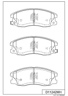 MINGTAI MP3683 ΔΙΣΚΟΦΡΕΝΑ   CAPTIVA  2007on