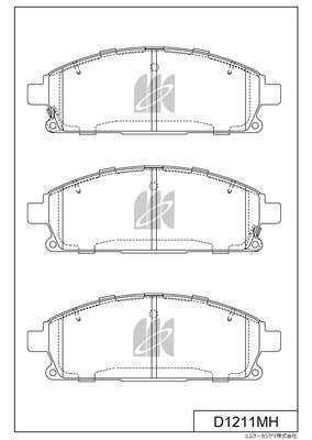 MINGTAI MP3545 ΔΙΣΚΟΦΡΕΝΑ  X-TRAIL  T30,NT30,DCi,2001on