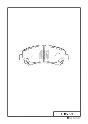MINGTAI MP3724 ΔΙΣΚΟΦΡΕΝΑ   QASHQAI  FRONT